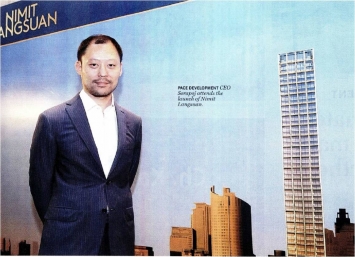 The Nation: PACE launches Langsuan condos, CEO Sorapoj records high sales at inner city project