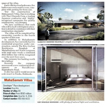 The Nation: PACE unveils 80 exclusive resort villas