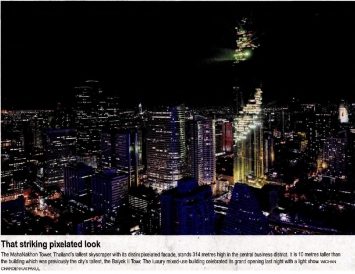Bangkok Post: That striking pixelated look