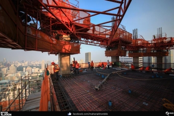 MAHANAKHON REACHES 75% HEIGHT – CONSTRUCTION ON PROGRESS