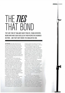 2 Magazine: The Ties That Bond