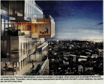 The Nation: Weak Bath Good for Foreign Sales of Luxury Projects