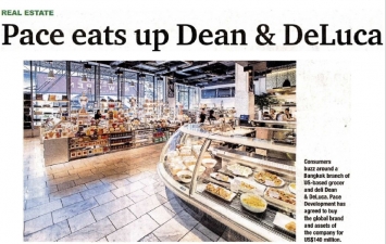 Bangkok Post: PACE eats up Dean & DeLuca