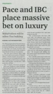 Bangkok Post: New High-Rise Champ
