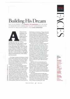 Thailand Tatler: Building His Dream