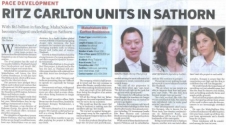 The Nation: The Ritz-Carlton Residences, Bangkok in Sathorn